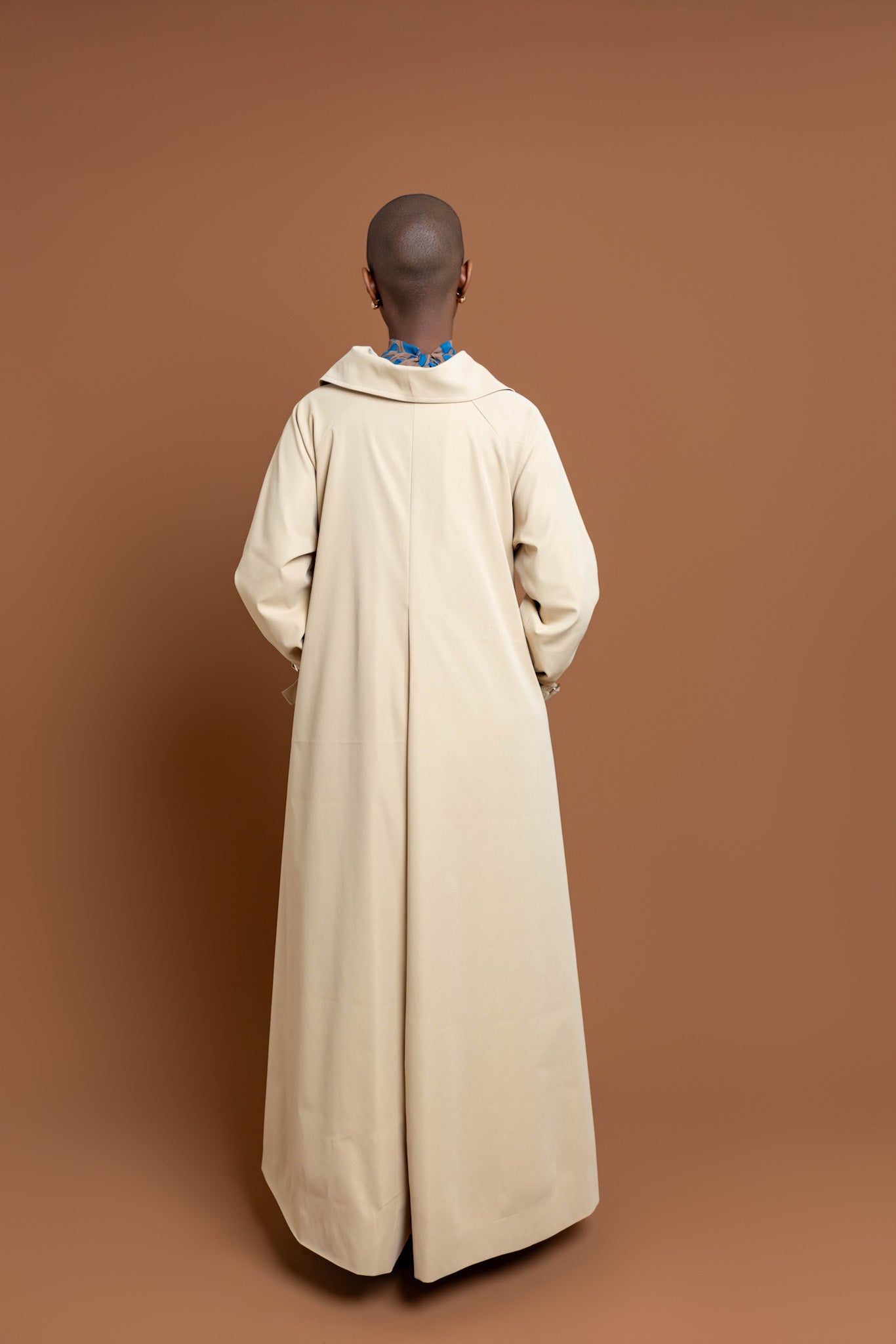 Kulani Cropped Trench Coat - Camel