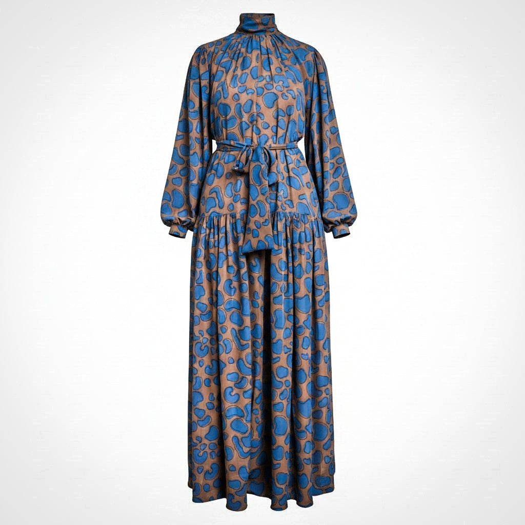 Nia Gathered Maxi Dress